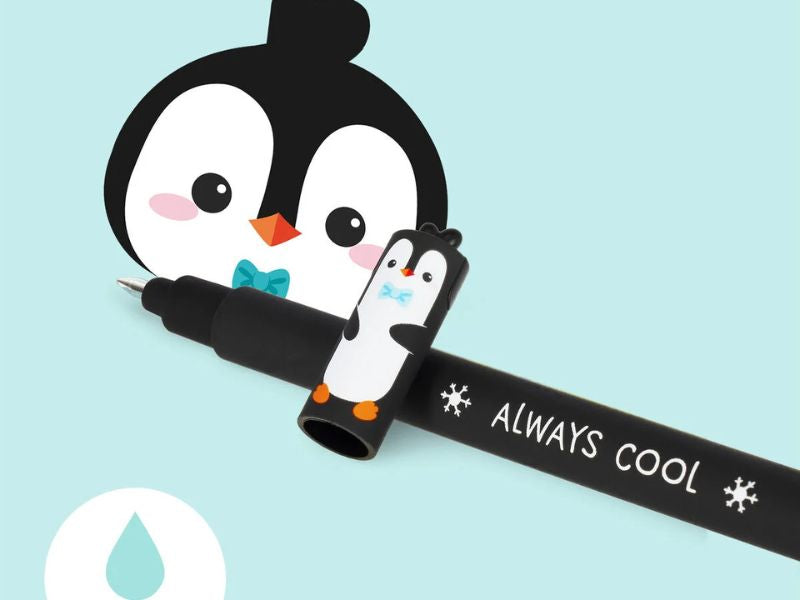 achat Stylo Pingouin à encre effaçable - Legami