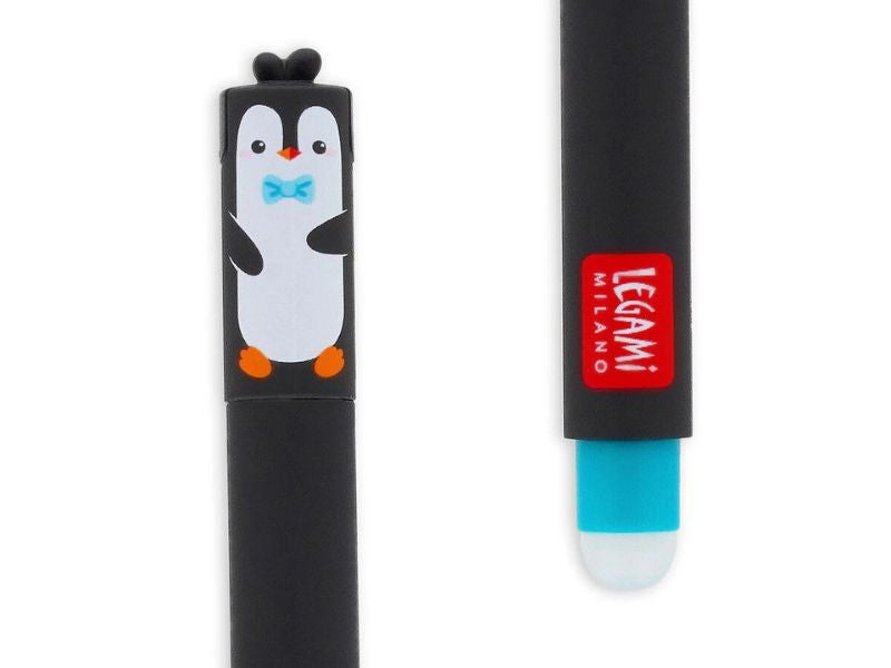 achat Stylo Pingouin à encre effaçable - Legami