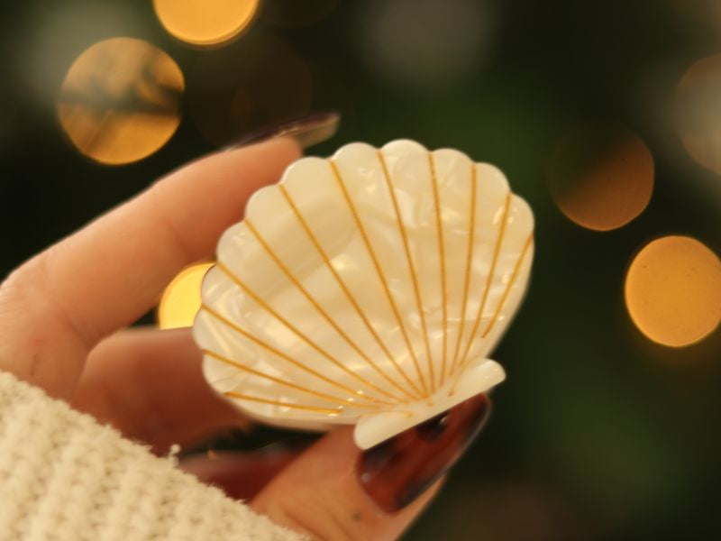 Achat Pince à cheveux Coquillage Perle