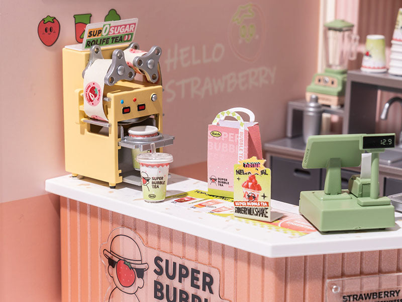 achat Pièce miniature Double Joy Bubble Tea DIY - Rolife
