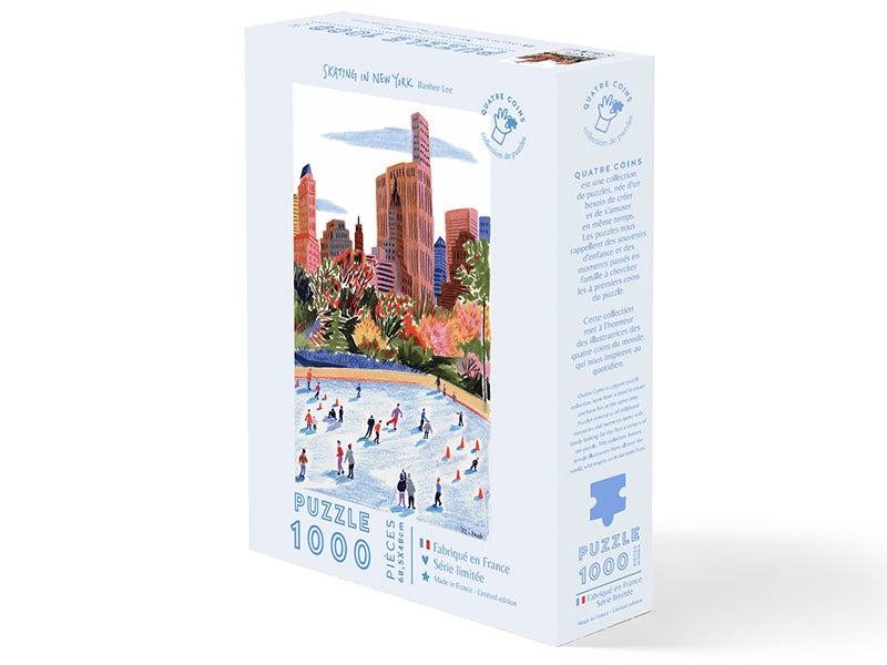 Achat Puzzle Skating in New York par Ban Hee - 1000 pièces