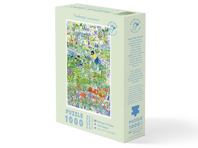 Achat Puzzle Jardin secret par Jeanne Saboureault - 1000 pièces