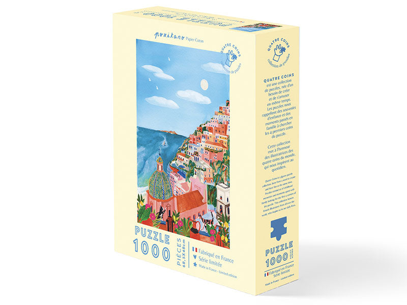 Achat Puzzle Positano par Flore @Papier Coton - 1000 pièces