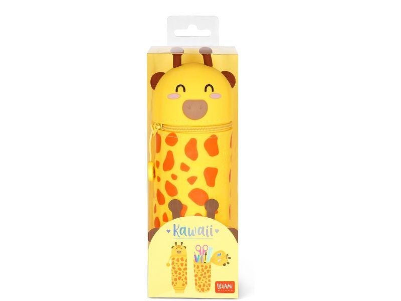 achat Trousse Girafe pot à crayons Kawai - Legami