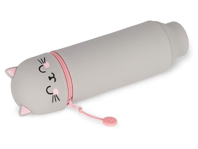 achat Trousse Chat pot à crayons Kawai - Legami