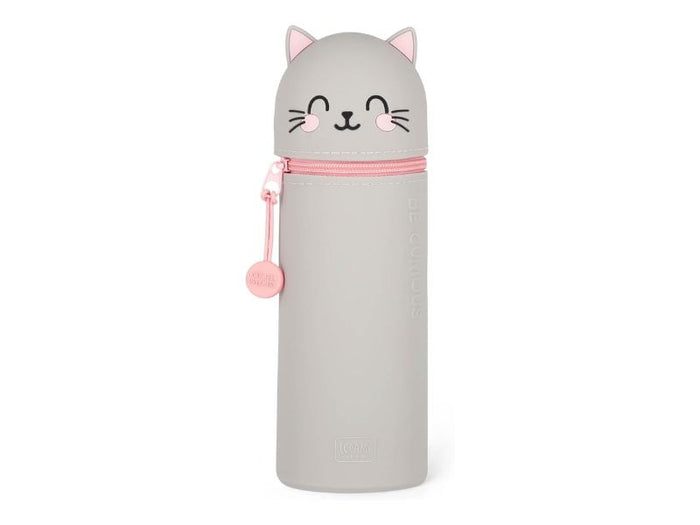 Achat Trousse Chat pot à crayons Kawai - Legami