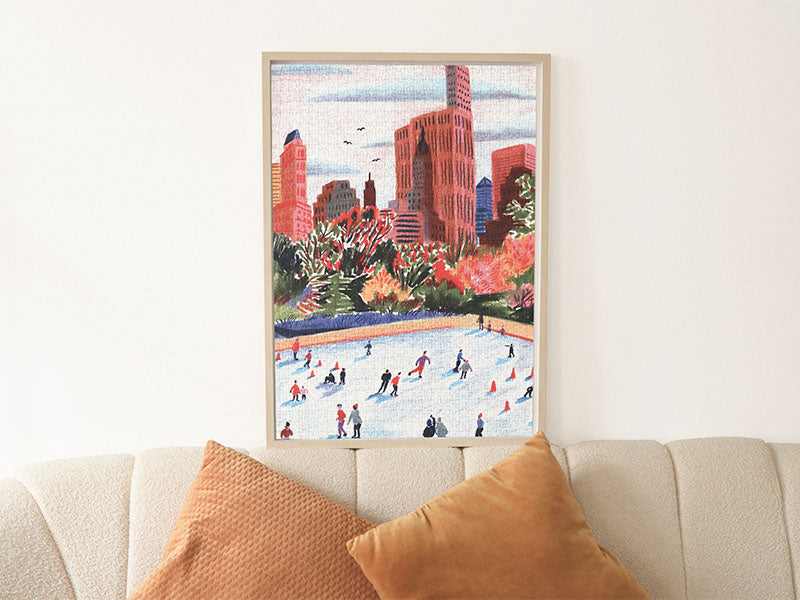 achat Puzzle Skating in New York par Ban Hee - 1000 pièces