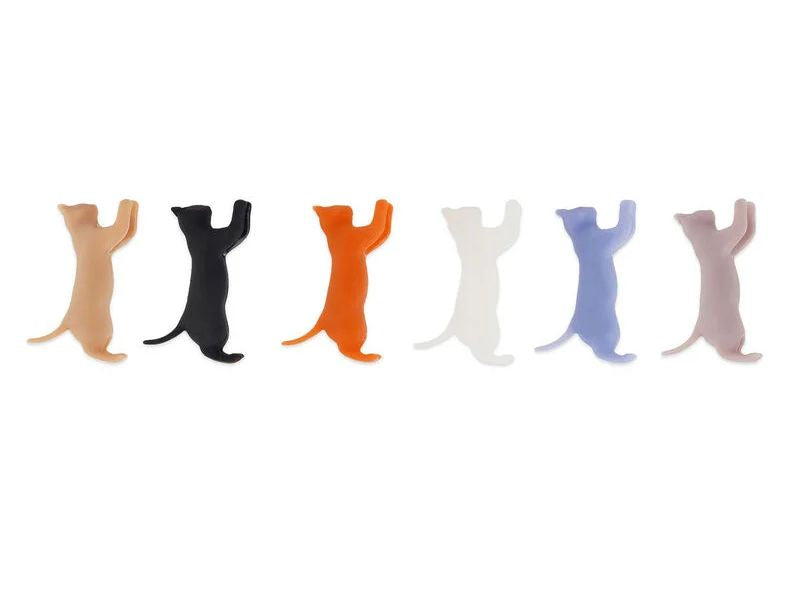 Achat Lot de 6 marque- verres Chat Love is in the glass - Legami