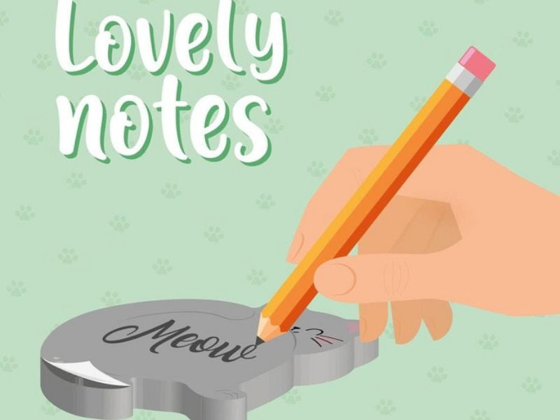 achat Bloc de 100 Notes adhésives Kitty - Legami