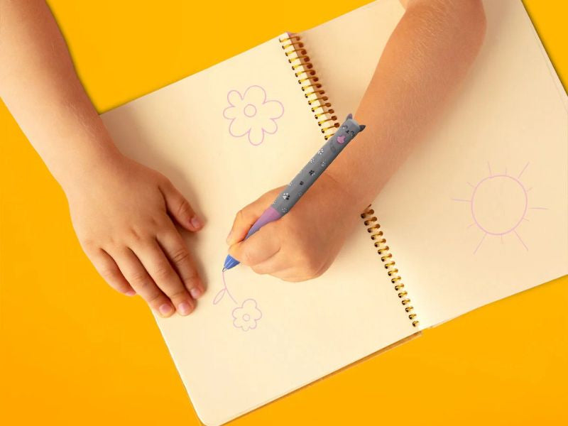 achat Stylo bicolore Click & Clack Chat - Legami