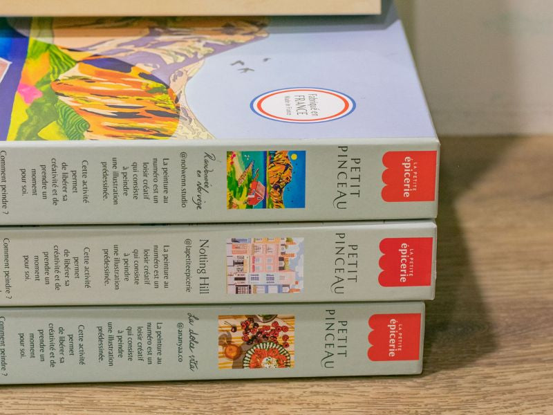 achat Coffret peinture au numéro - Petit Pinceau - La Dolce Vita par Ananya Bhandari