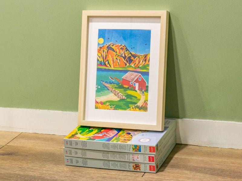 achat Coffret peinture au numéro - Petit Pinceau - Randonnée en Norvège par Nolwenn Studio