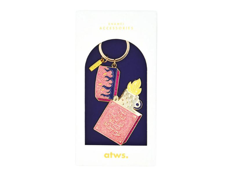 Achat Porte-clés en émail Lighter - ATWS