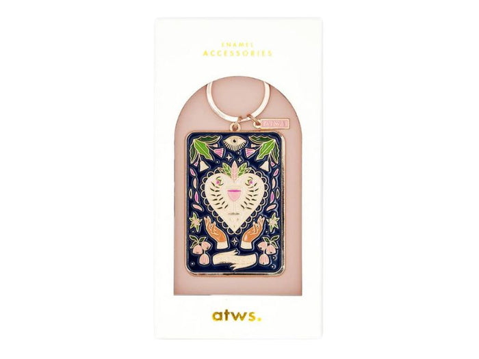 Achat Porte-clés en émail Tarot Tipsy Card - ATWS