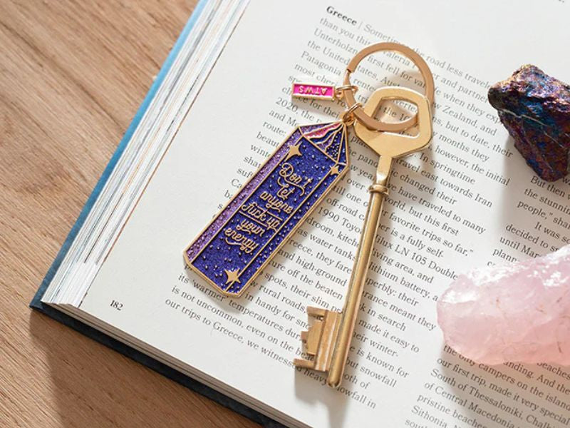 achat Porte-clés en émail Crystal - ATWS