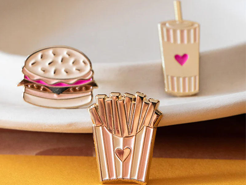 achat Lot de 3 Pin's Junk Food - ATWS