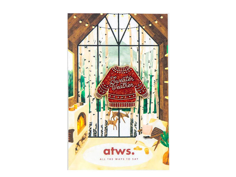 Achat Pin's Sweater Weather - ATWS