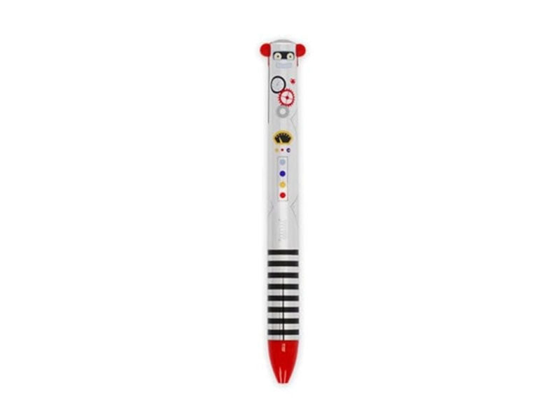 Achat Stylo bicolore Click & Clack Robot - Legami