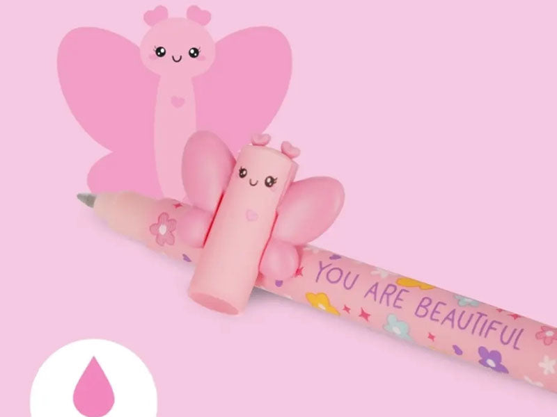 achat Stylo Papillon à encre effaçable - Legami