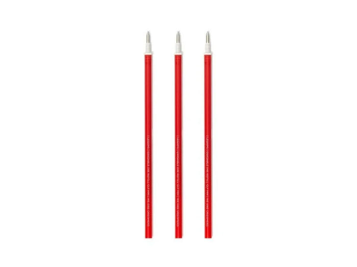 Achat 3 Recharges pour Stylo à encre effaçable - Rouge - Legami