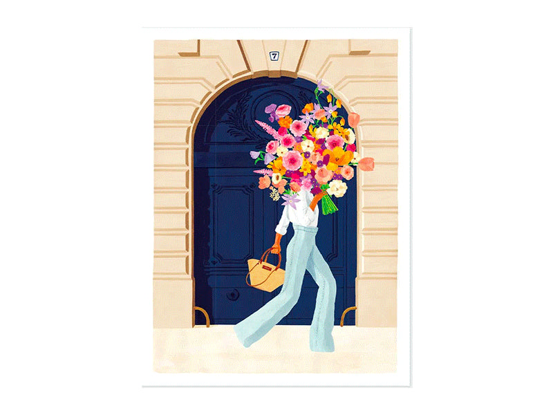 Achat Affiche Parisian Door - 18 x 24 cm- ATWS