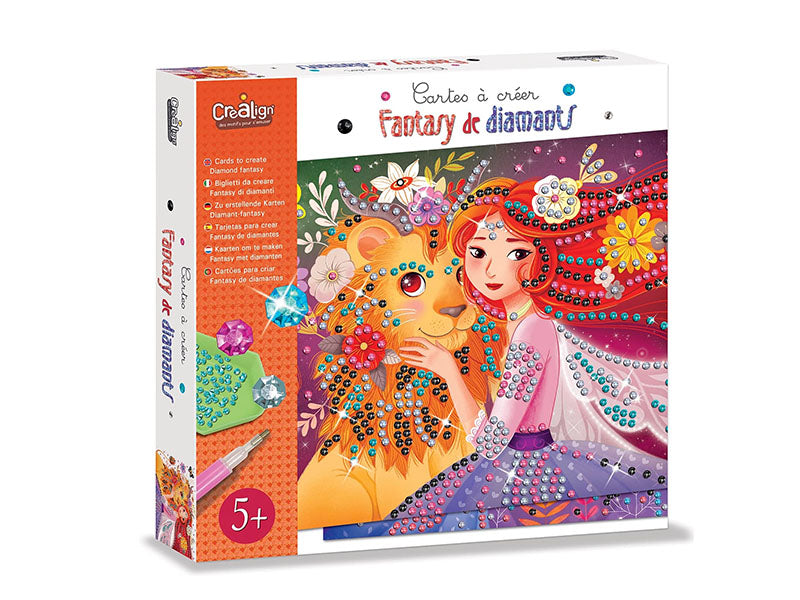 Achat Fantasy de diamants Cartes à créer - Créa Lign'