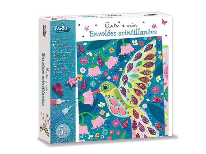 Achat Envolées scintillantes Cartes à créer - Créa Lign'