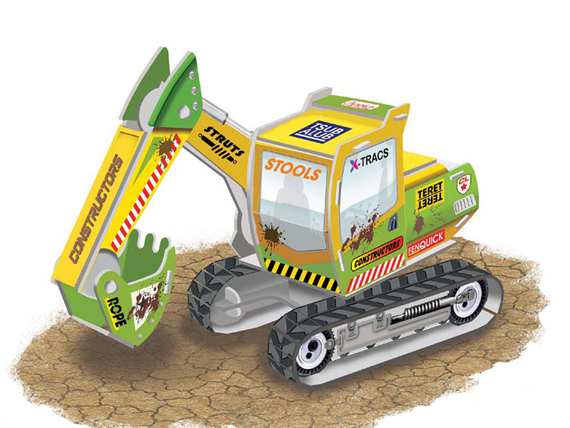 achat Maquettes Déco Engins de chantier - Créa Lign'