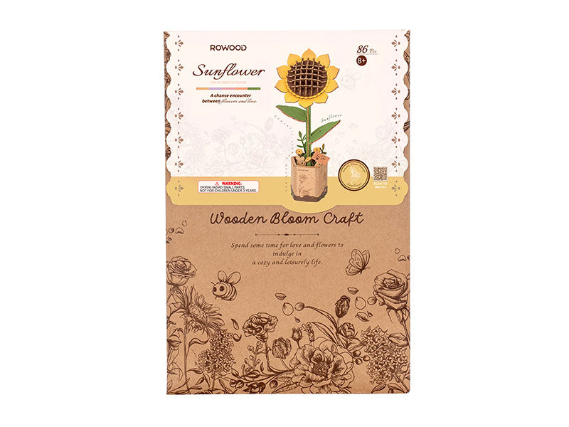 achat Maquette Tournesol en bois Puzzle 3D - Rolife