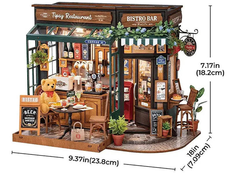 Achat Pièce miniature Tipsy Restaurant DIY - Rolife
