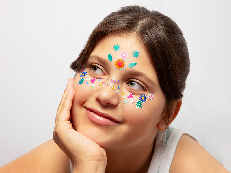 achat Stickers de visage - Flowers - OMY