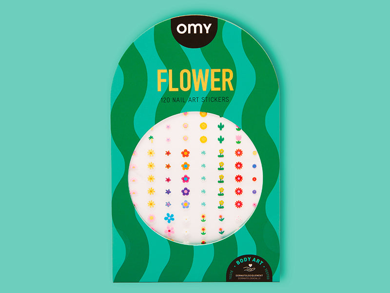 Achat Stickers Nail art - Flower - 120 stickers décoratifs pour ongles