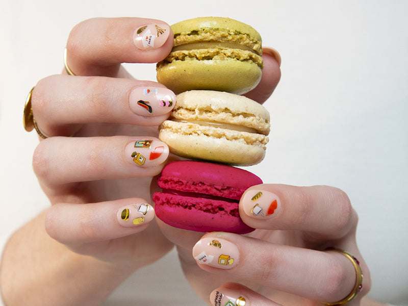 achat Stickers nail art collection OMY - Paris -