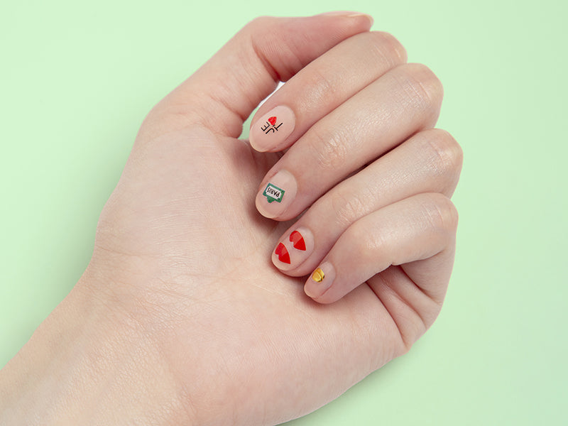 achat Stickers nail art collection OMY - Paris -