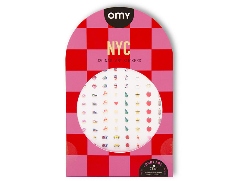 Achat Stickers Nail art - NYC collection street fashion par OMY