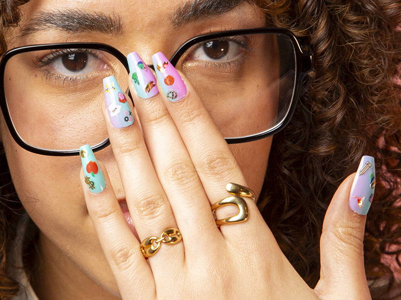achat Stickers Nail art - NYC collection street fashion par OMY