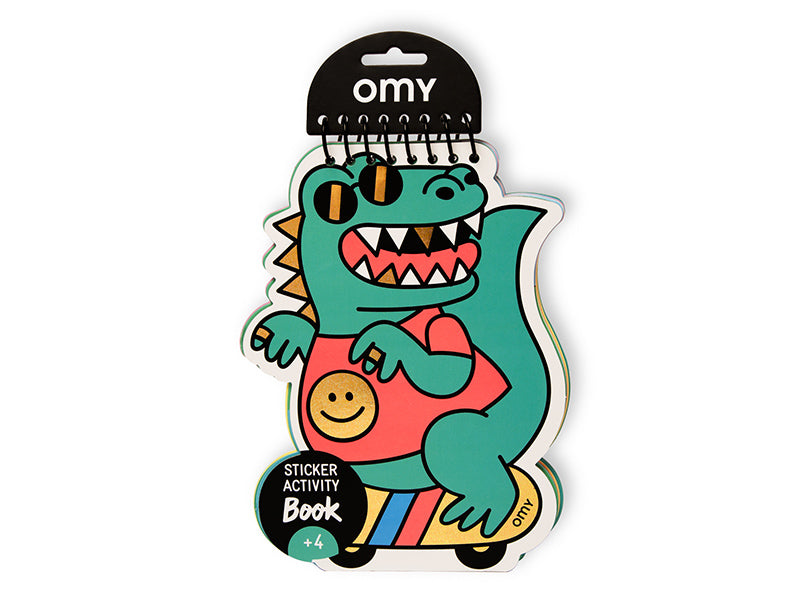 Achat Carnet d'activité stickers - Dino de OMY
