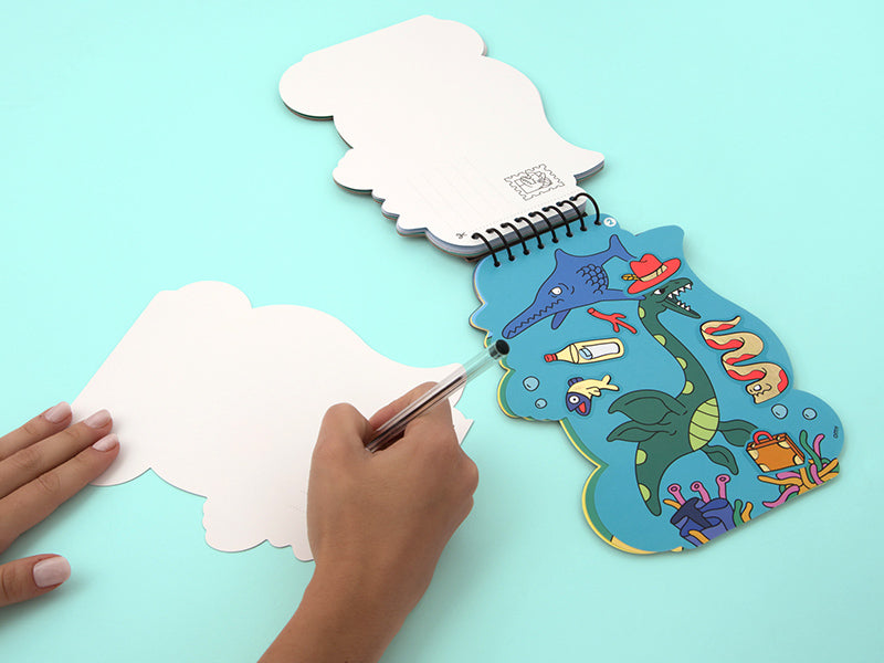 Achat Carnet d'activité stickers - Dino de OMY