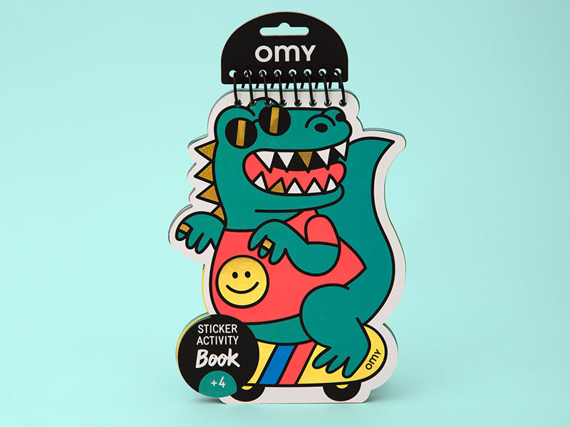 achat Carnet d'activité stickers - Dino de OMY