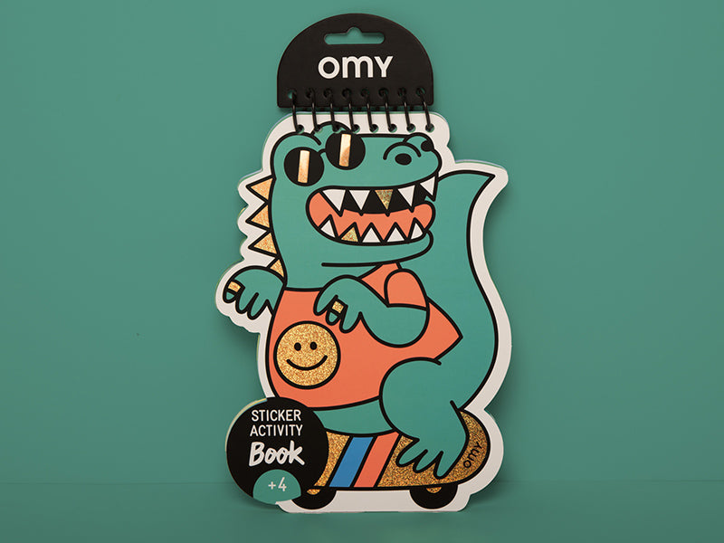 achat Carnet d'activité stickers - Dino de OMY