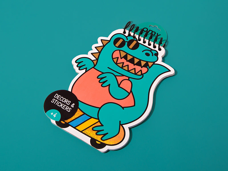 achat Carnet d'activité stickers - Dino de OMY