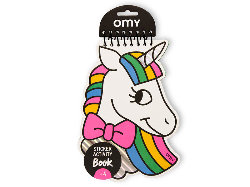 Achat Carnet d'activité sticker - Lily la licorne