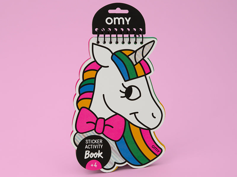 achat Carnet d'activité sticker - Lily la licorne