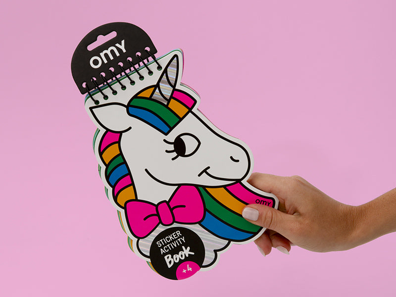 achat Carnet d'activité sticker - Lily la licorne