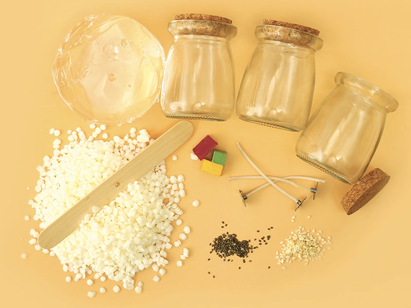 achat Coffret kit DIY bougies fruitées 3 designs Graine Creative