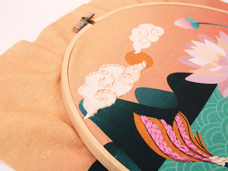 achat Kit punch needle carpe koi - 420327 - Graine Creative