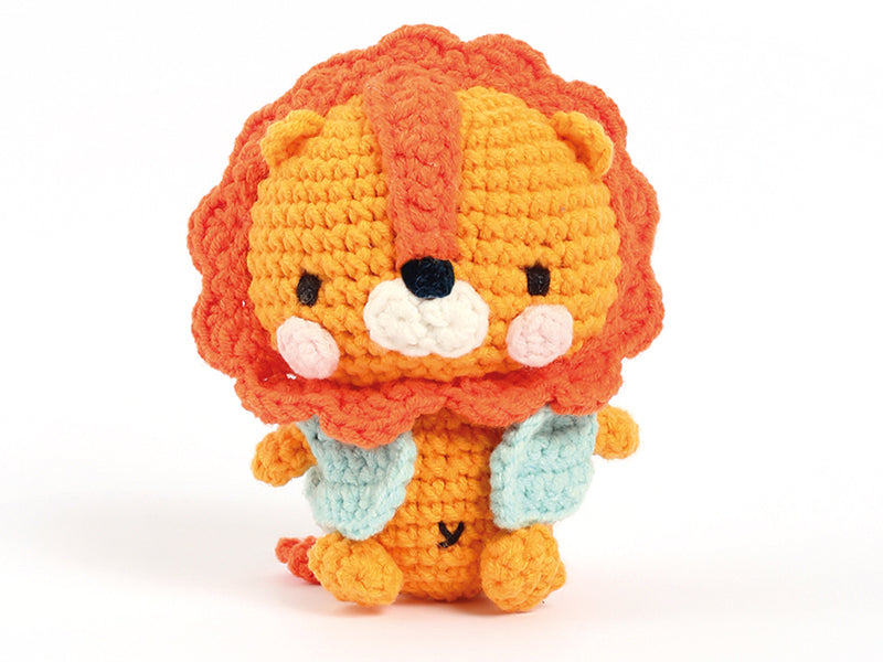 achat Coffret kit minigurumi lion Kazuo par Graine Creative