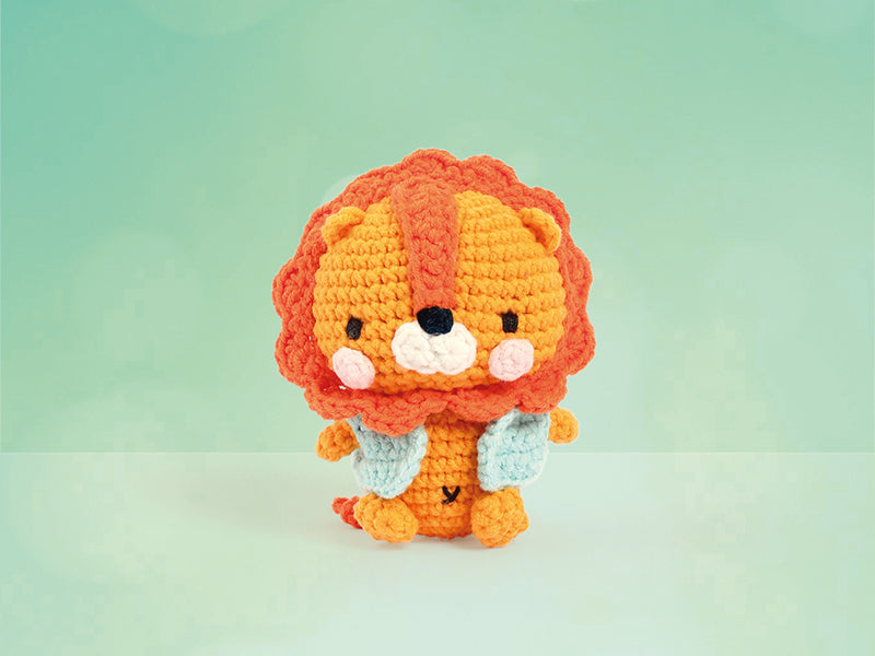 achat Kit Minigurumi - Kazuo le lion 10 cm - Graine Créative