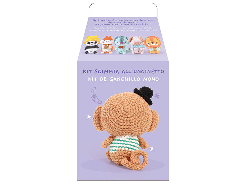 achat Kit Minigurumi singe Nori -  Graine Creative