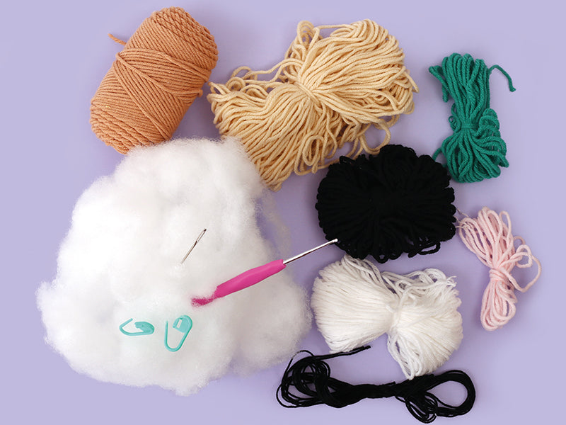 achat Kit Minigurumi singe Nori -  Graine Creative